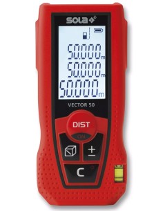 MEDIDOR LASER CON ALCANCE HASTA 50 M