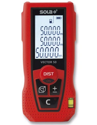 MEDIDOR LASER CON ALCANCE HASTA 50 M
