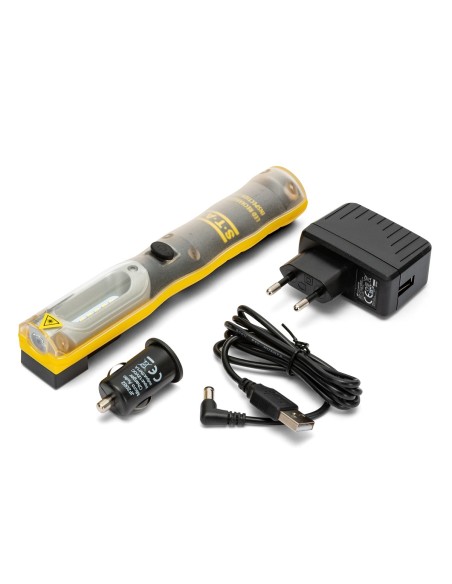 WORKLIGHT + LINTERNA RECARGABLE LED CON GANCHO Y IMAN COMBO LIGHT2