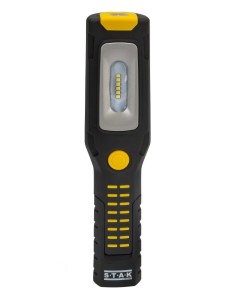 LINTERNA DE TALLER LED 3W RECARGABLE IMAN GANCHOS BASE REGULABLE 350LM