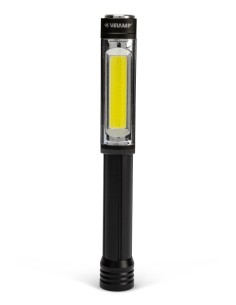 LINTERNA DE ALUMINIO COB 3W + FLASH ROJO CON IMAN IPER POTENTE BIG DADDY