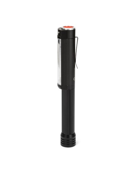 LINTERNA DE ALUMINIO COB 3W + FLASH ROJO CON IMAN IPER POTENTE BIG DADDY