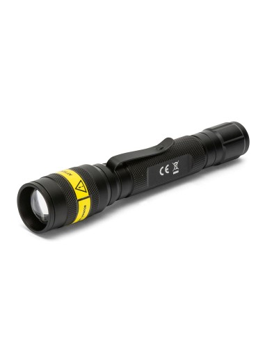 LINTERNA LED TACTICA CREE 3W 140LM ZOOM ALCANCE 120M IPX5