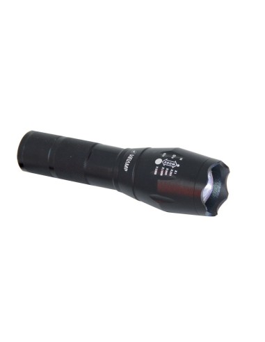 LINTERNA LED 10W DE ALUMINIO CON ZOOM INTEGRADO STEEL