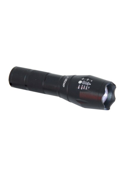 LINTERNA LED 10W DE ALUMINIO CON ZOOM INTEGRADO STEEL