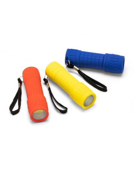 LINTERNA LED COB ABS 2W COLORES VARIADOS KALIBRO