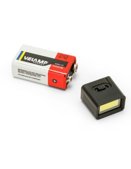 LINTERNA LED COB TIPO ANTORCHA DE 50 LUMENES CON BATERIA DE 9V SNICKER