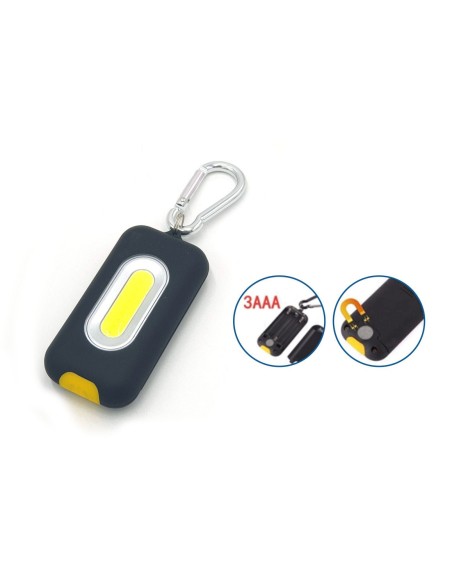 LLAVERO CON PANEL LED COB E IMAN