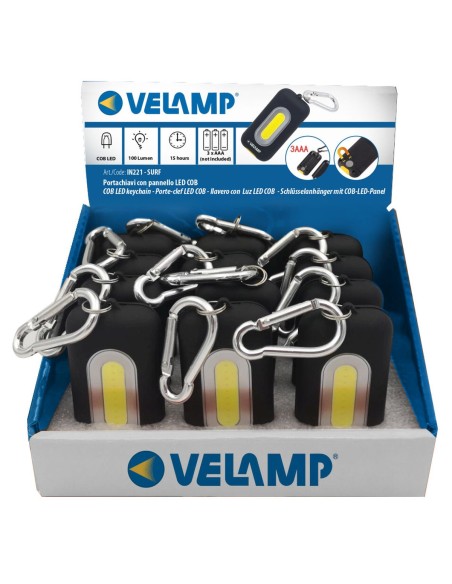 LLAVERO CON PANEL LED COB E IMAN