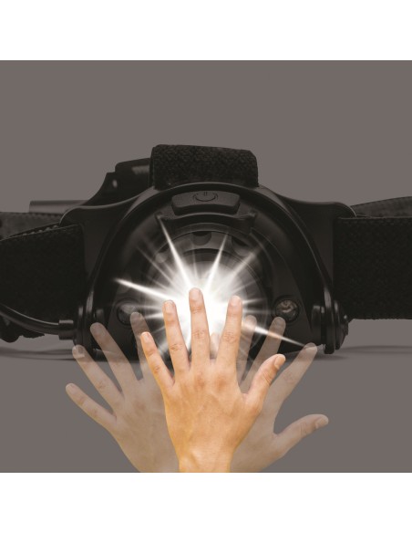 LINTERNA FRONTAL RECARGABLE DE 10 W Y 900 LUMENES, CON ZOOM KAIZER