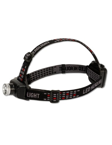 LINTERNA FRONTAL LED CREE 400LM CON ZOOM Y LUZ TRASERA ARGO ZOOM EVO