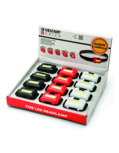LINTERNA FRONTAL LED COB DE 110 LUMENES TICK