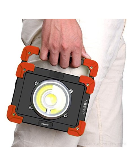 PROYECTOR 20W RECARGABLE 1200 LUMEN SAURON