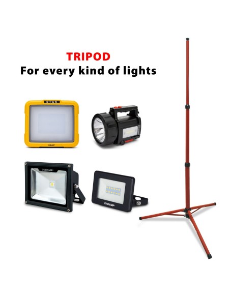 TRIPODE PARA MONTAR 1 FOCO LED HASTA 500W.