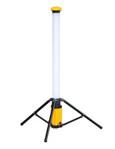 LUZ LED 6.000 LM RECARGABLE EN 360° SOBRE TRIPODE Y CARGADOR RAPIDO