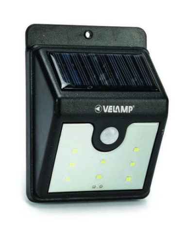 APLIQUE SOLAR DE PARED DE 200 LUMENES CON DETECTOR DE MOVIMIENTO DORY
