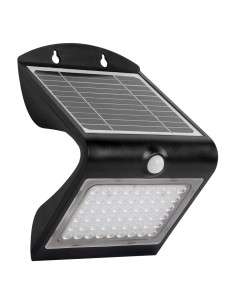 APLIQUE LED DE 4 W (500 LM) CON CARGA SOLAR Y SENSOR DE MOVIMIENTO COLOMBA