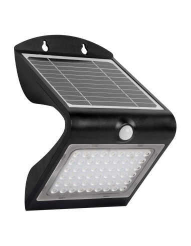APLIQUE LED DE 4 W (500 LM) CON CARGA SOLAR Y SENSOR DE MOVIMIENTO COLOMBA