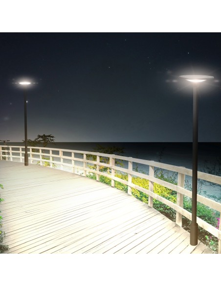 FAROLA LED SOLAR 2300 LUMENES IP65 SPIELBERG