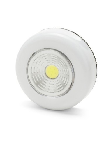 MINI LAMPARA LED DE UN TOQUE REDONDA CON ACABADO EN ALUMINIO MINIPUSHLIGHT