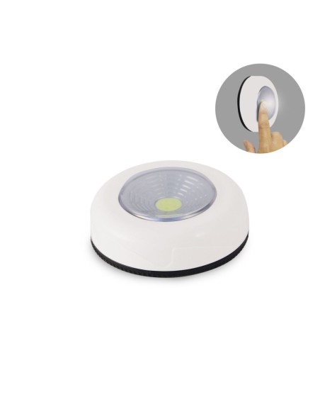 MINI LAMPARA LED DE UN TOQUE REDONDA CON ACABADO EN ALUMINIO MINIPUSHLIGHT