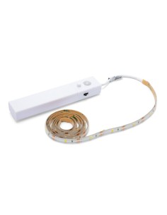 KIT DE TIRAS LED DE 4000K (4AA NO INCLUIDAS) Y DETECTOR DE PRESENCIA SILK