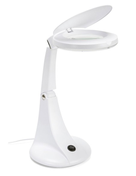 LAMPARA LED CON LUPA DE 3 Y 12 DIOPTRIAS