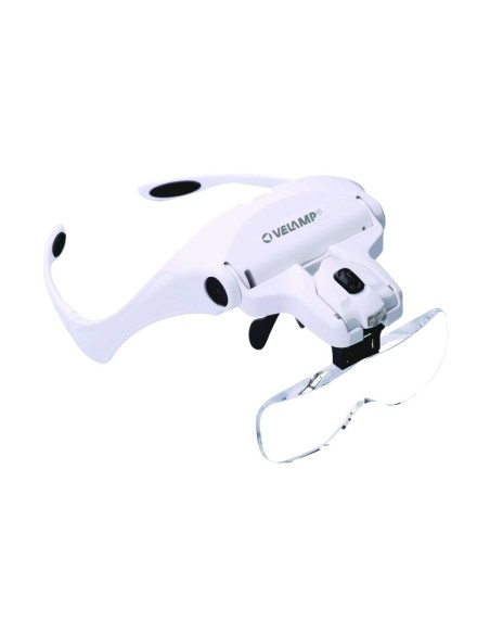 GAFAS LED CON LUPA Y 5 DIOPTRIAS INTERCAMBIABLES