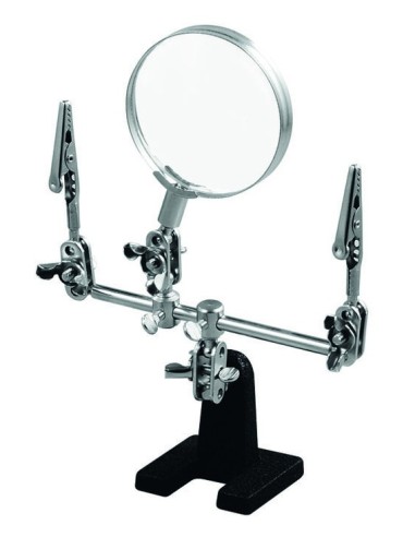 LUPA CON SOPORTE Y CLIP GIRATORIO C-3PO
