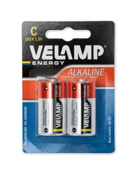 PILAS ALCALINAS C DE 1,5V LR14 (X2)