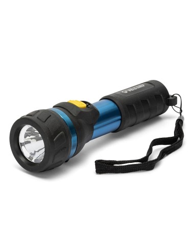 Linterna LED 1W 2AA de aluminio y goma IMPULSE