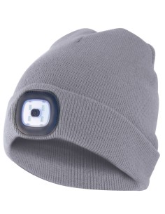Gorro con luz LED recargable LIGHTHOUSE