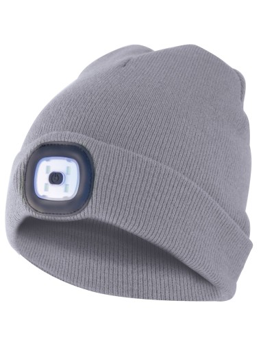 Gorro con luz LED recargable LIGHTHOUSE