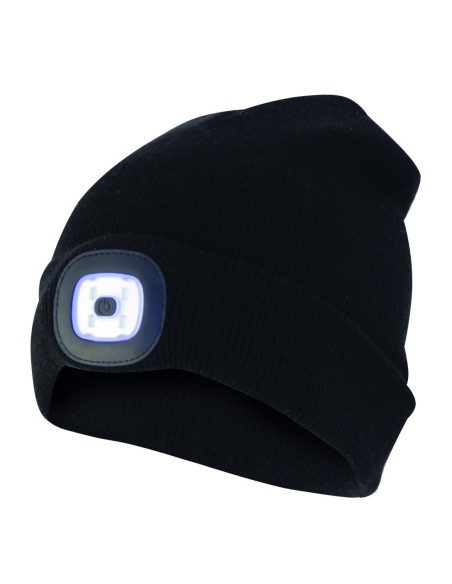 Gorro con luz LED recargable LIGHTHOUSE