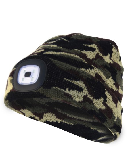 Gorro con luz LED recargable LIGHTHOUSE