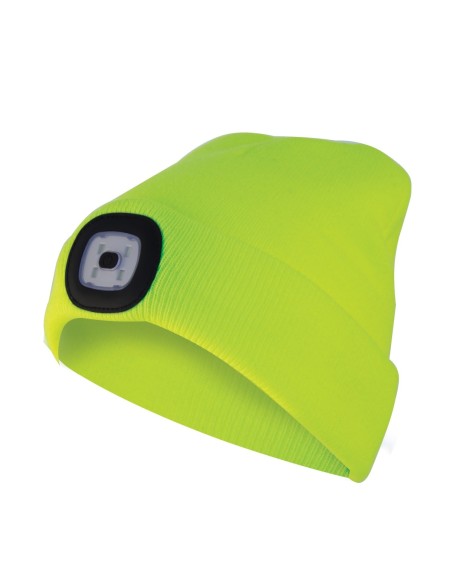 Gorro con luz LED recargable LIGHTHOUSE