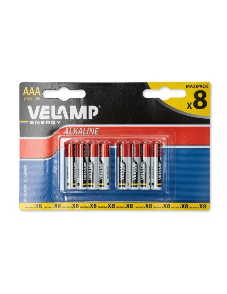 Pilas alcalinas AAA de 1,5V Mini Stilo LR03