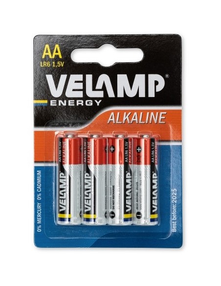 Pilas alcalinas AA de 1,5V Stilo LR6