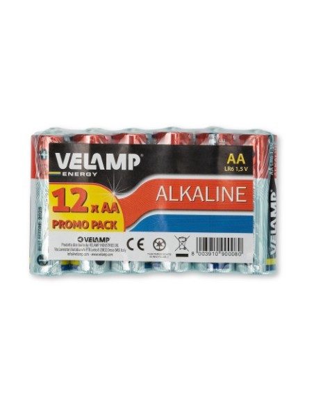 Pilas alcalinas AA de 1,5V Stilo LR6