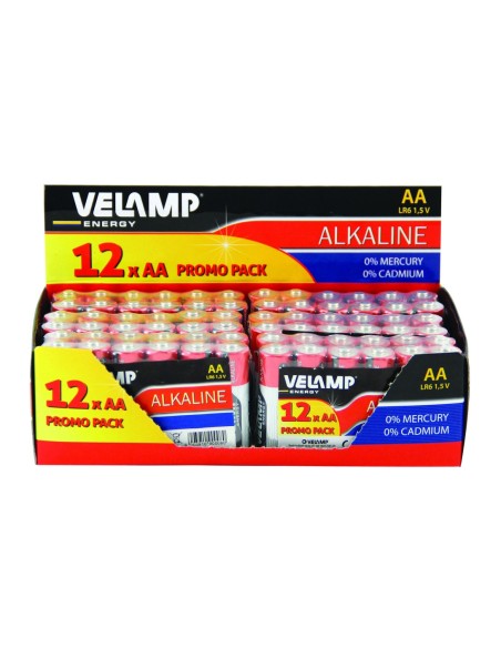 Pilas alcalinas AA de 1,5V Stilo LR6