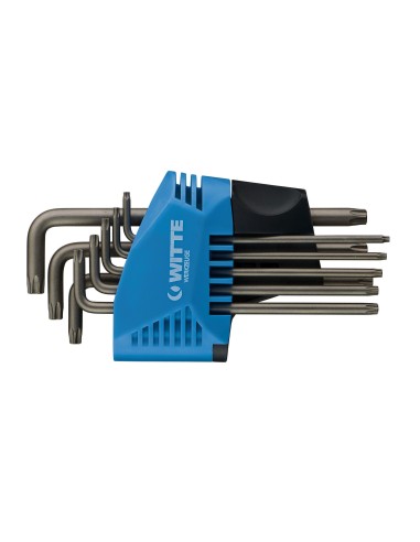 JUEGO DE 8 LLAVES TORX ACODADAS