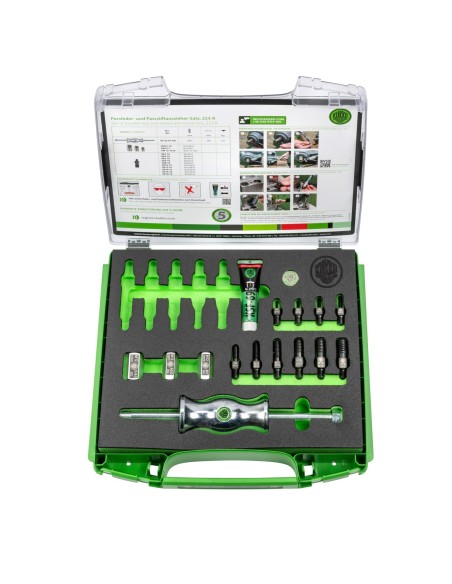 JUEGO DE EXTRACTORES DE PIEZAS CON ROSCA HEMBRA (M3-M16)