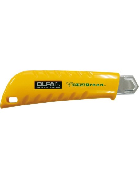 CUTER PLASTICO RECICLADO CON CUCHILLA DE 18 MM