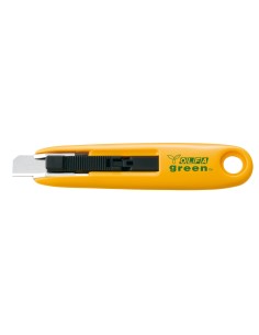 CUTER PLASTICO RECICLADO CON CUCHILLA TRAPEZOIDAL DE 12,5 MM