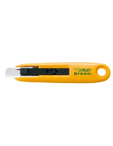 CUTER PLASTICO RECICLADO CON CUCHILLA TRAPEZOIDAL DE 12,5 MM