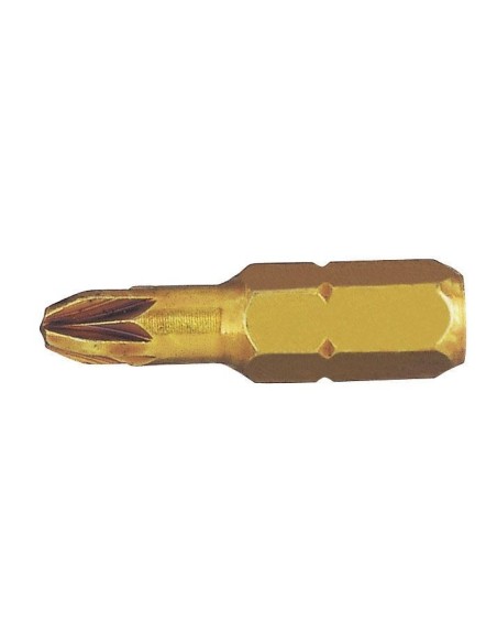 PUNTA POZIDRIV STANDARD-E EXTRA DURA GUIA 1/4" CORTA PUNTA REDUCIDA