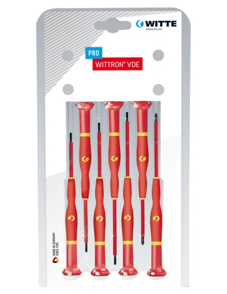 JUEGOS 7 DESTORNILLADORES PRECISION WITTRON VDE (PL/PH)