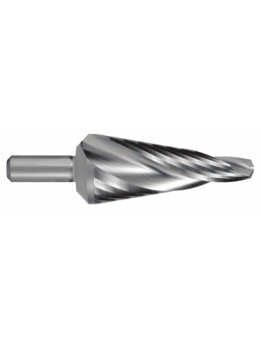 BROCA CONICA PARA CHAPA HSS CON CANALES EN ESPIRAL ( 5,0-31,0 MM)