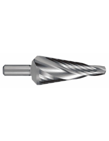 BROCA CONICA PARA CHAPA HSS CON CANALES EN ESPIRAL ( 5,0-31,0 MM)