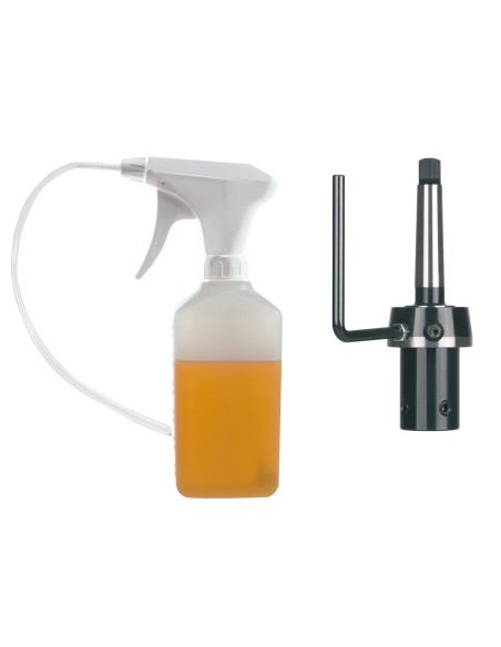 SOPORTE PARA BROCAS HUECAS WELDON CM3 + BOTELLA REFRIGERANTE